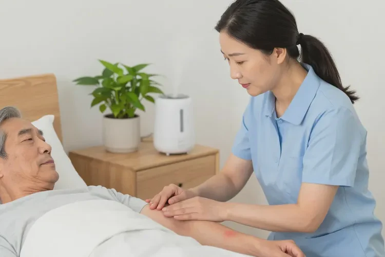 老年人手臂上出湿疹能治愈吗(图3)