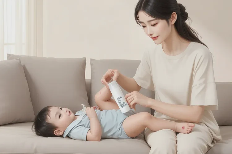 新生儿小腿上经常长湿疹能治愈吗(图1)