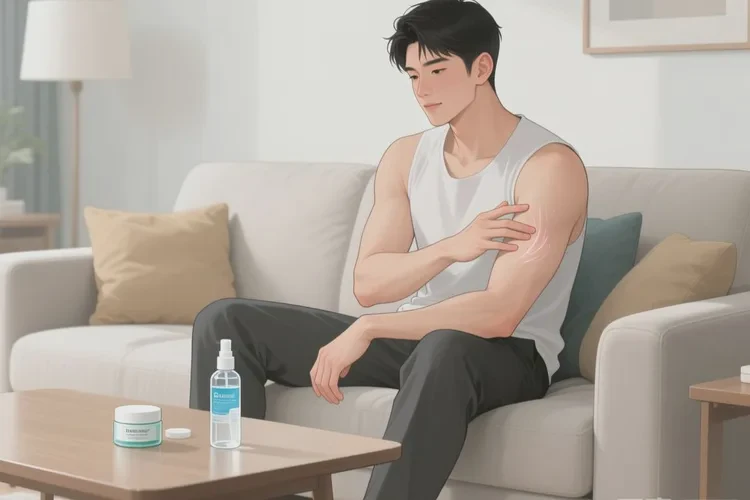 男生手臂起湿疹能治愈吗(图4)