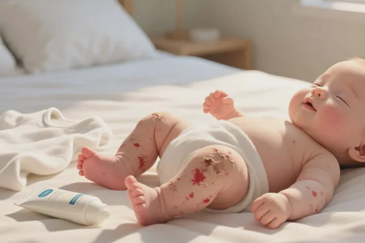 婴儿四肢长湿疹能不能治愈(图2)