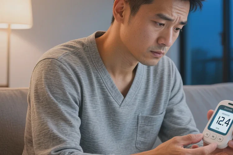 29岁晚上血糖12.4是怎么回事(图1)