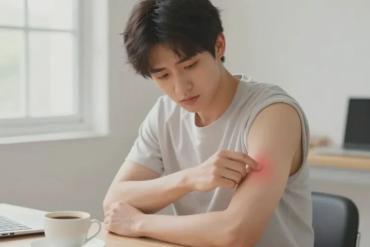 青年人全身偶尔起湿疹能治愈吗(图1)