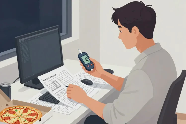 29岁晚餐血糖9点6是怎么回事(图1)