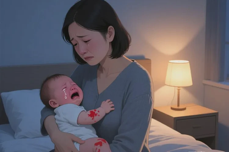 婴儿手臂经常长湿疹能不能治愈(图1)