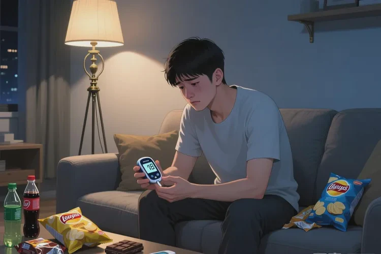 28岁晚上血糖19点4是怎么回事(图1)