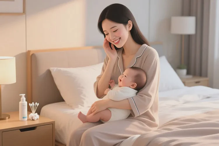 哺乳期妈妈脸上出湿疹能治愈吗(图1)