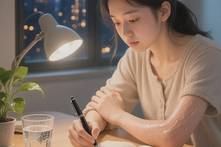 大学生全身偶尔长湿疹能治愈吗(图1)