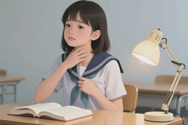 中学生脖子上容易长湿疹能治愈吗(图1)