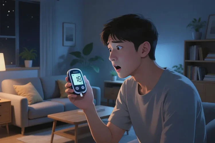 28岁晚上血糖20点2是怎么回事(图1)