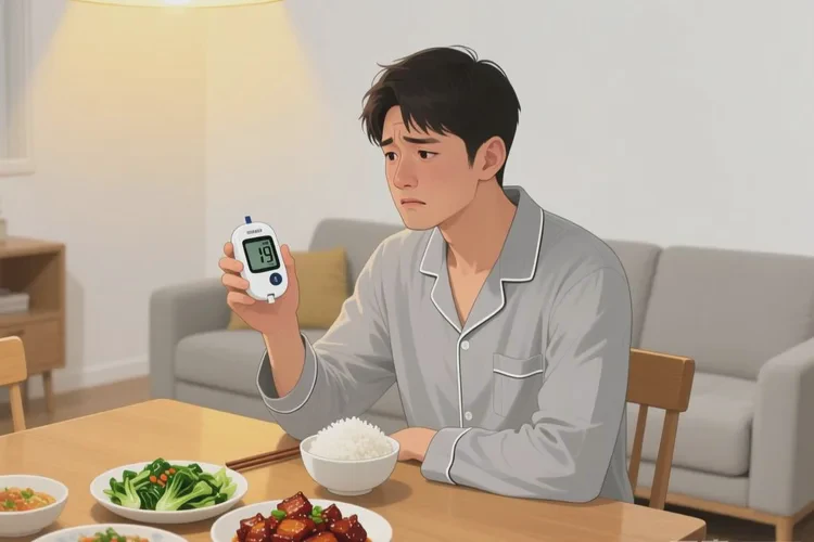 29岁晚餐血糖17点9是怎么回事(图1)