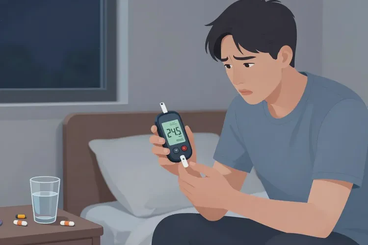 28岁睡前血糖24.5是怎么回事(图1)