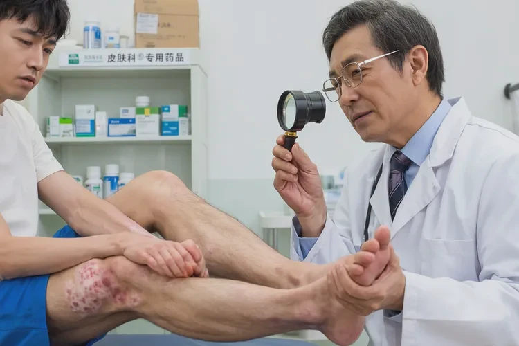 男人脚上长湿疹能治愈吗(图2)