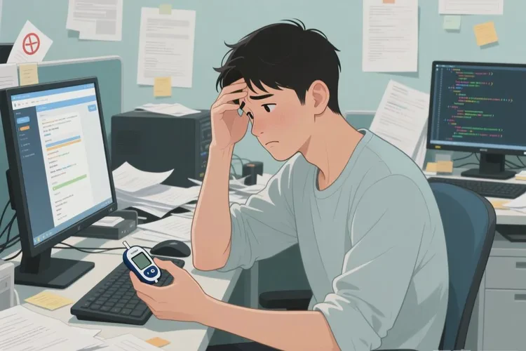 29岁中餐血糖14.7是怎么回事(图1)