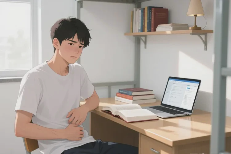 大学生肚子上容易起湿疹能治愈吗(图1)