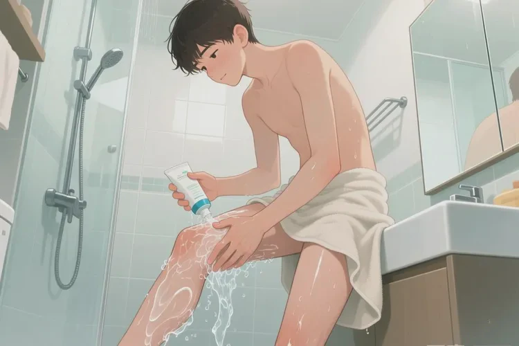 青少年大腿上偶尔长湿疹能治愈吗(图1)