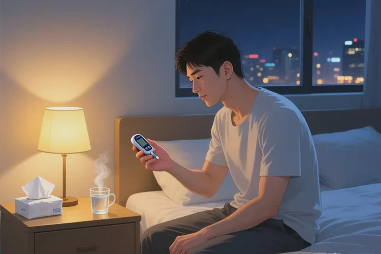 28岁晚上血糖20.6是怎么回事(图1)