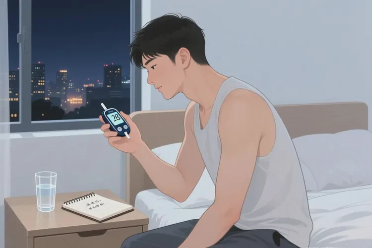 28岁晚上血糖4点4是怎么回事(图1)