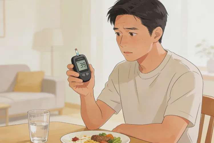 29岁晚餐血糖23.1是怎么回事(图1)