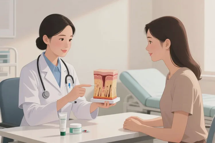 女人四肢容易长湿疹能治愈吗(图2)