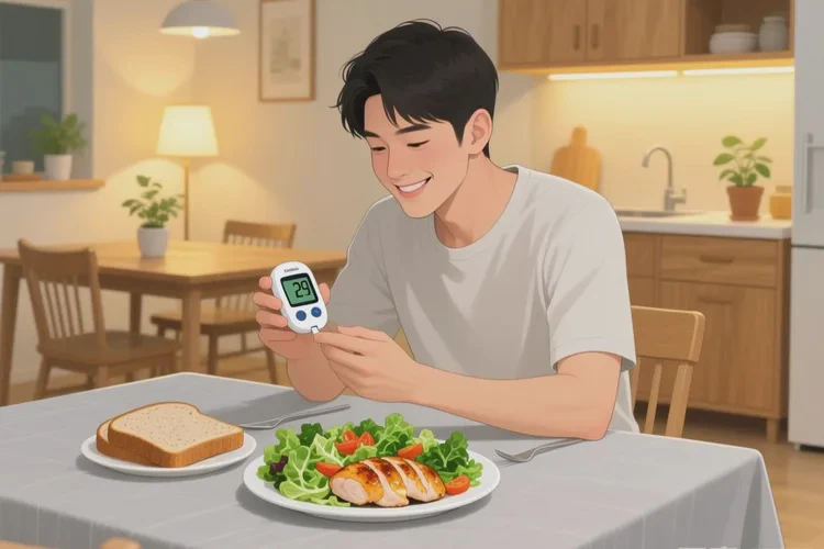 29岁中餐血糖5点7是怎么回事(图1)