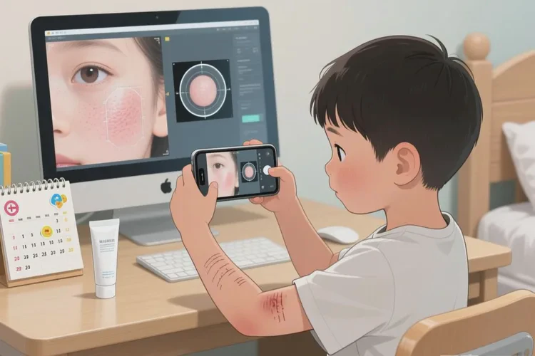 小儿全身偶尔长湿疹能治愈吗(图3)