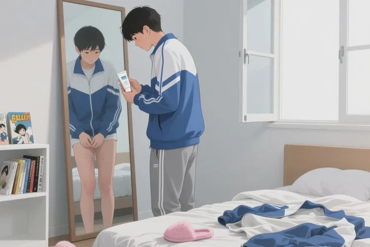 青少年大腿经常长湿疹能治愈吗(图1)