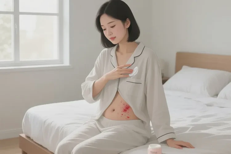 女生肚子上容易长湿疹能治愈吗(图2)