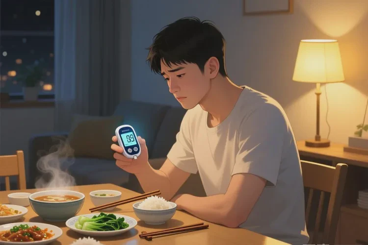 29岁晚餐血糖13点3是怎么回事(图1)