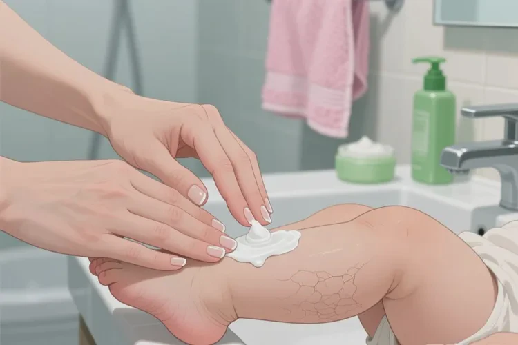 幼儿小腿容易起湿疹能治愈吗(图2)