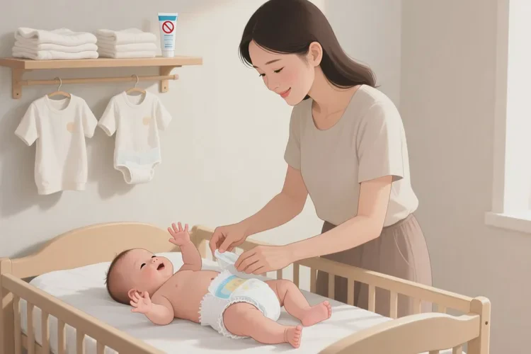 新生儿大腿上偶尔长湿疹能治愈吗(图4)