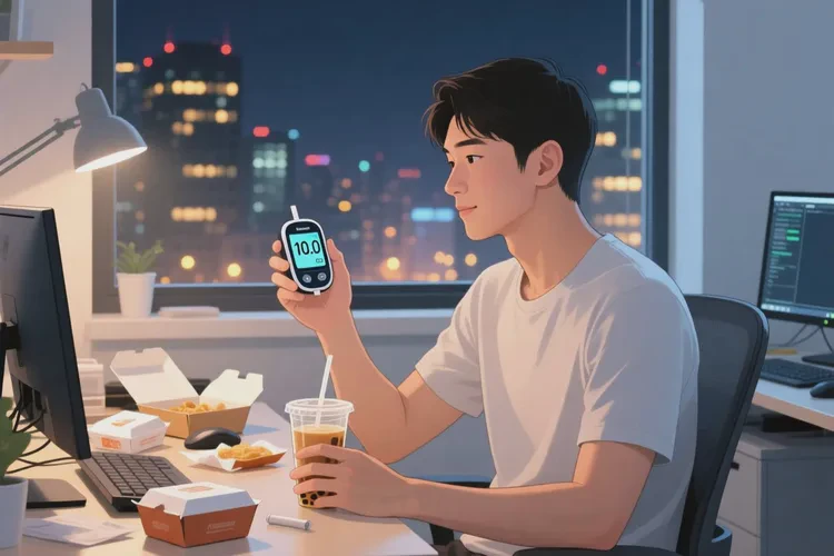 29岁晚餐血糖10点0是怎么回事(图1)