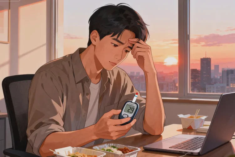 29岁中餐血糖9点9是怎么回事(图1)