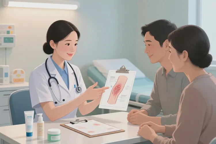 宝宝四肢有湿疹能不能治愈(图2)