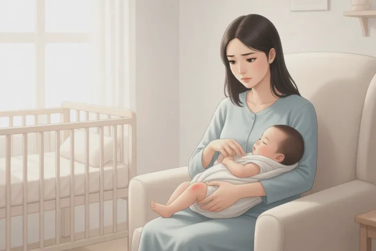 新生儿四肢偶尔起湿疹能治愈吗(图1)