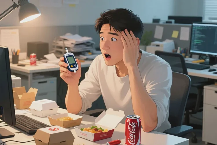 28岁下午血糖18.4是怎么回事(图1)