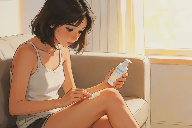 女生小腿上偶尔长湿疹能治愈吗(图1)