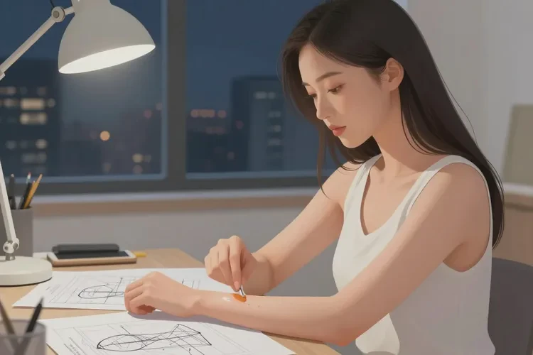 女生手臂上经常起湿疹可以治愈吗(图1)