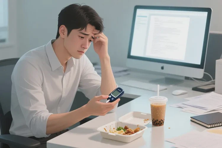 29岁中餐血糖20.3是怎么回事(图1)