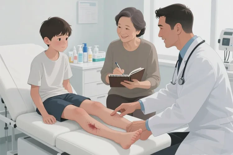 青少年小腿起湿疹能治愈吗(图4)