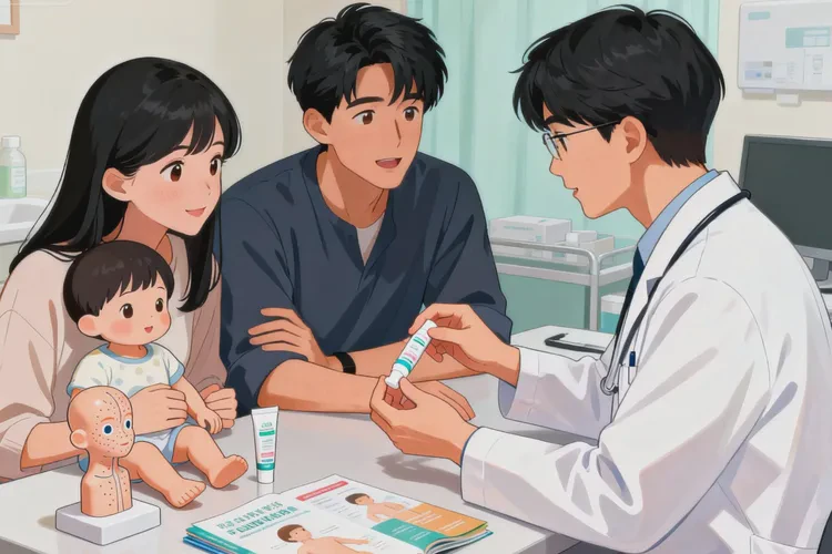 小儿脖子偶尔起湿疹能治愈吗(图3)