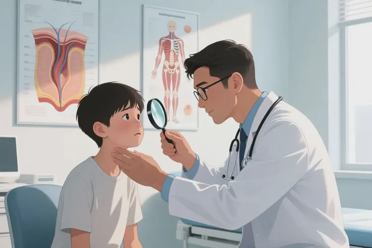 中学生脖子长湿疹能治愈吗(图2)