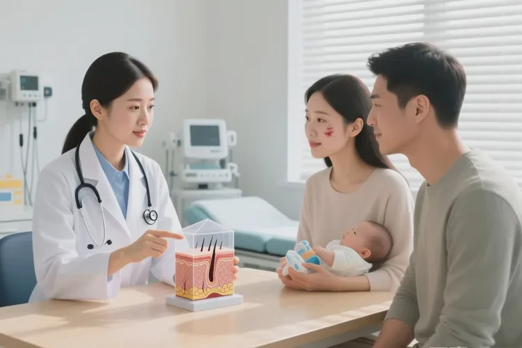 幼儿肚子出现湿疹能治愈吗(图4)