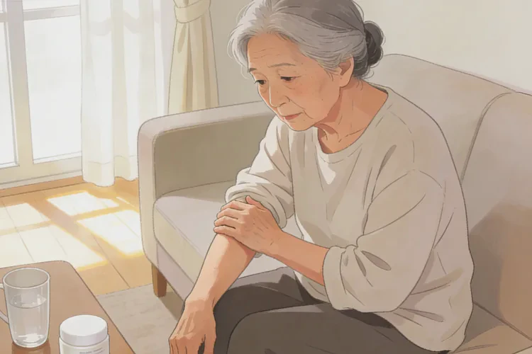 高龄老人手臂出湿疹能治愈吗(图1)