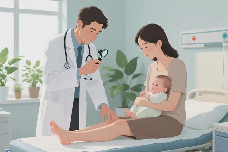 哺乳期妈妈小腿上出现湿疹能治愈吗(图4)