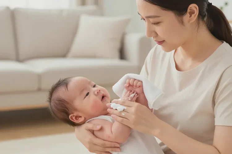 新生儿手上偶尔长湿疹可以治愈吗(图2)