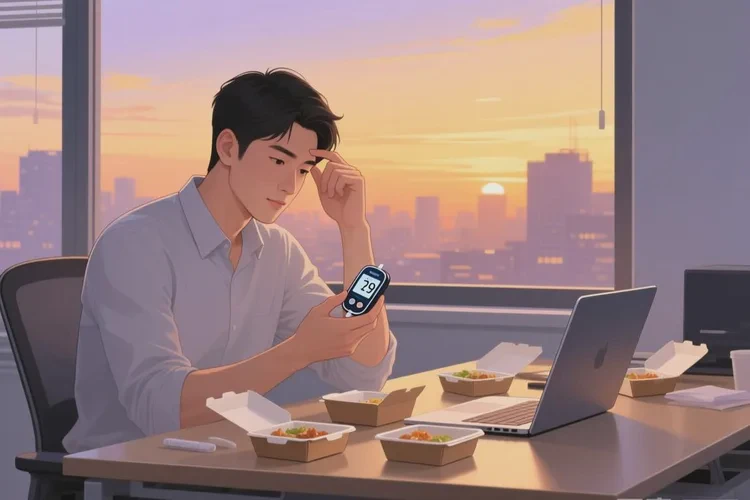 29岁中餐血糖7点3是怎么回事(图1)