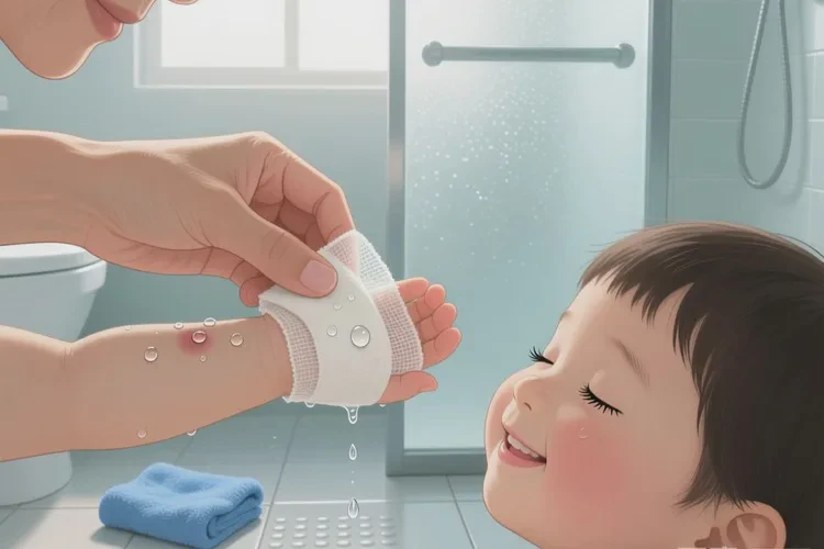 孩子手上偶尔起湿疹能不能治愈(图1)