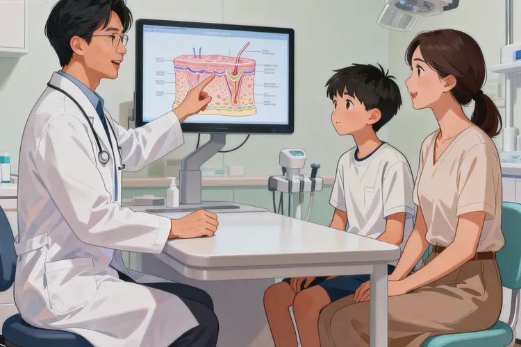 中学生脖子上容易起湿疹能治愈吗(图4)