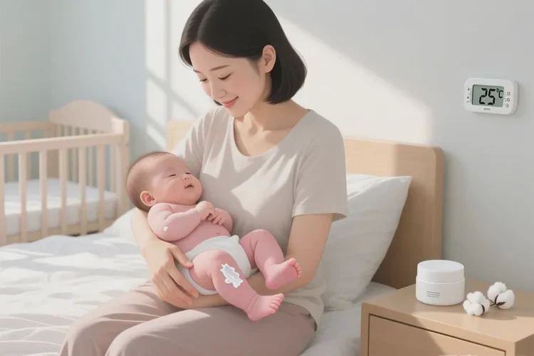 婴儿小腿上有湿疹能不能治愈(图1)