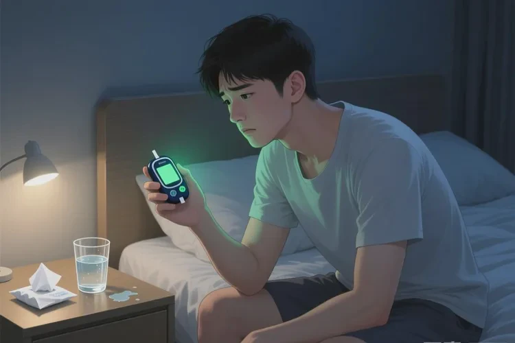 28岁晚上血糖4点0是怎么回事(图1)